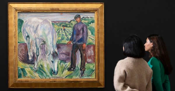 Edvard Munch’s Man with horse – a major coup for the National Gallery of Australia